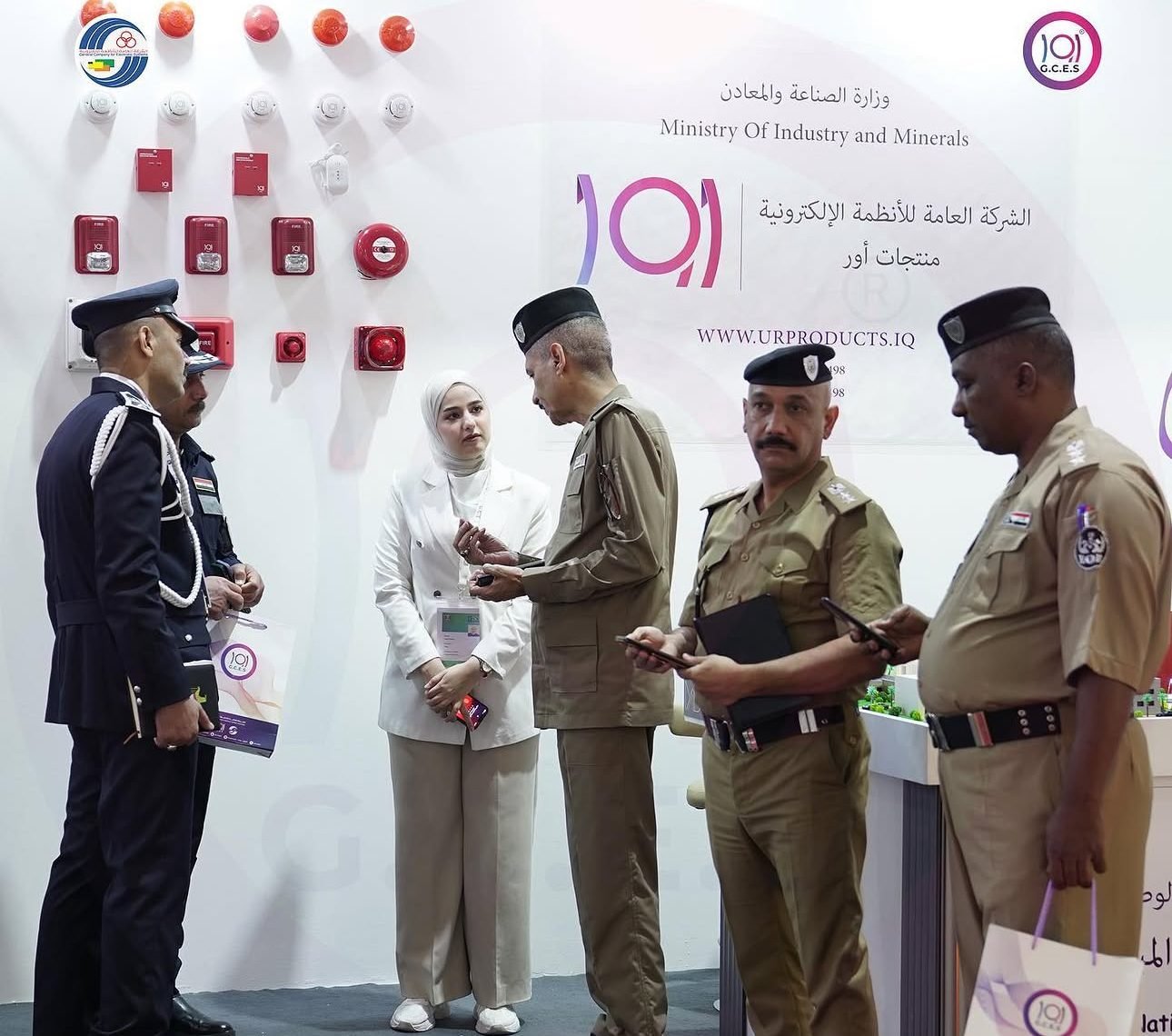 منتجات أور في معرض النفط والغاز – معرض البصرة الدولي