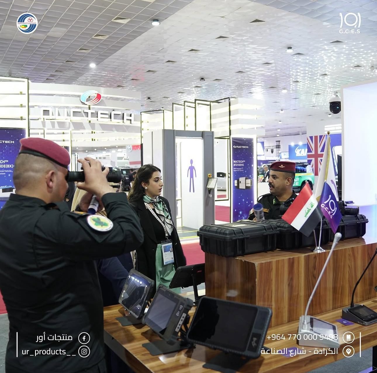 منتجات أور في معرض النفط والغاز – معرض البصرة الدولي