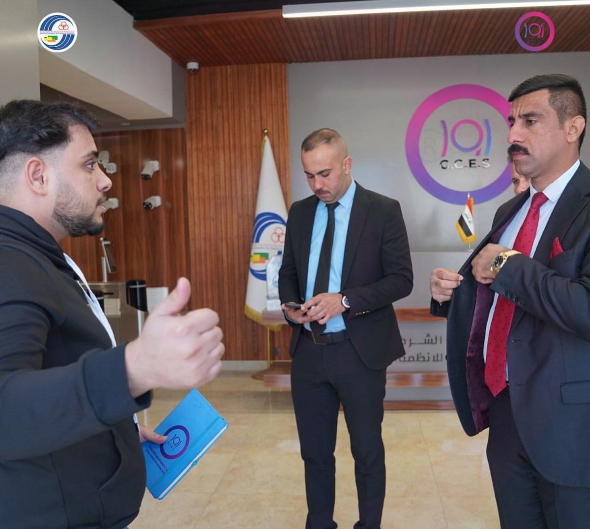 زيارة وفد هيئة استثمار الأنبار