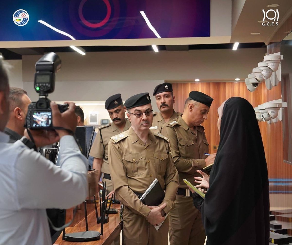 زيارة وفد مديرية الاتصالات والنظم المعلوماتية – وزارة الداخلية